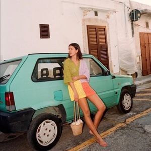 Zara Oversized Polo Sweater